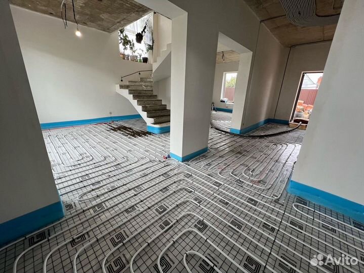 Полусухая стяжка пола