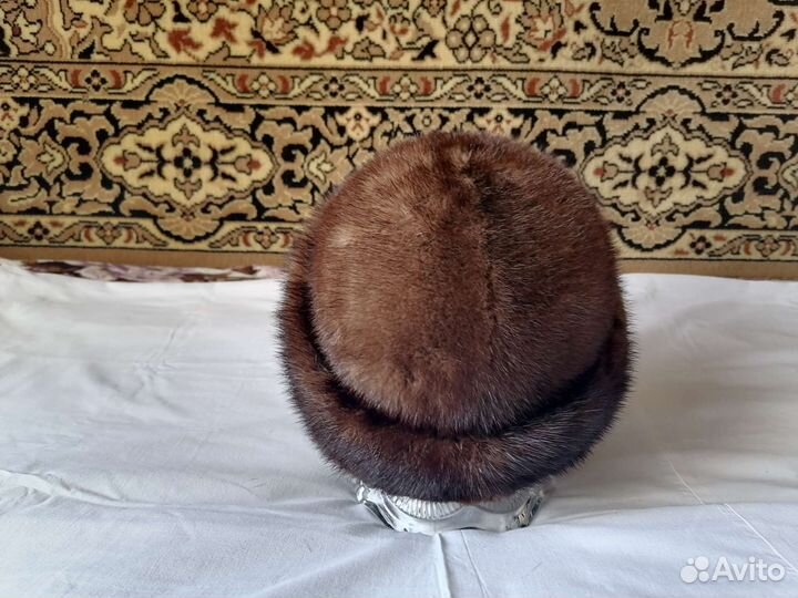 Шапка норковая женская