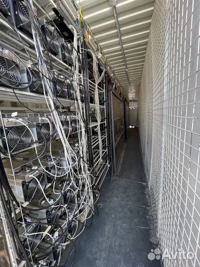 Пусконаладочные работы, майнинг ферма