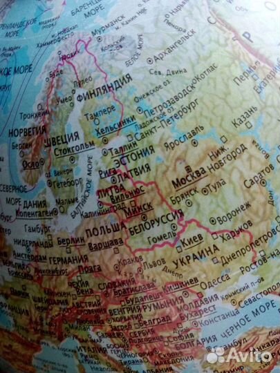 Глобус tecnodidattica 25 см диаметр