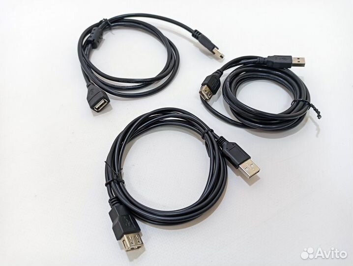 Удлинитель кабель USB 1м 2м 3м 5м