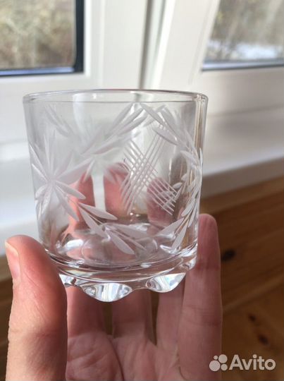 Набор хрустальных стаканов
