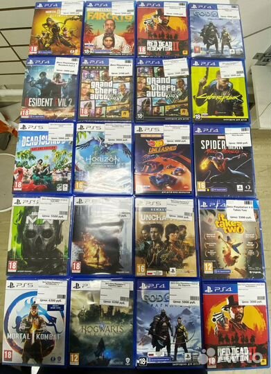 Диски на ps4 playstation 4 игры games
