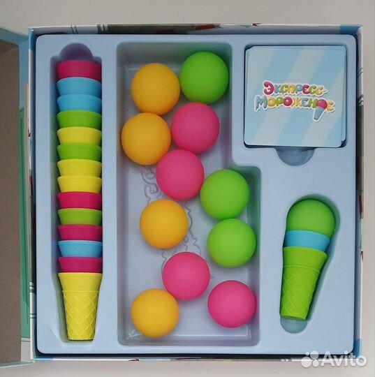 Настольная игра экспресс мороженое от Стиль жизни