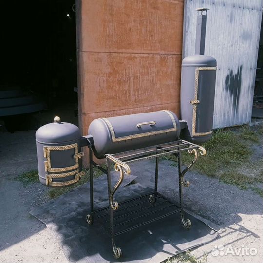 Комплекс -Казан Мангал коптильня