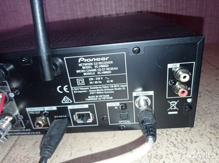 Сетевой плеер Pioneer XC-HM68D