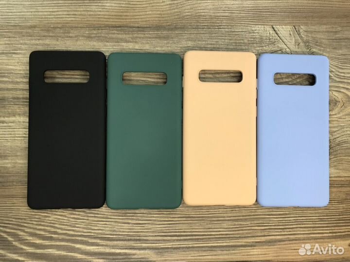 Силиконовые чехлы Samsung S10 plus