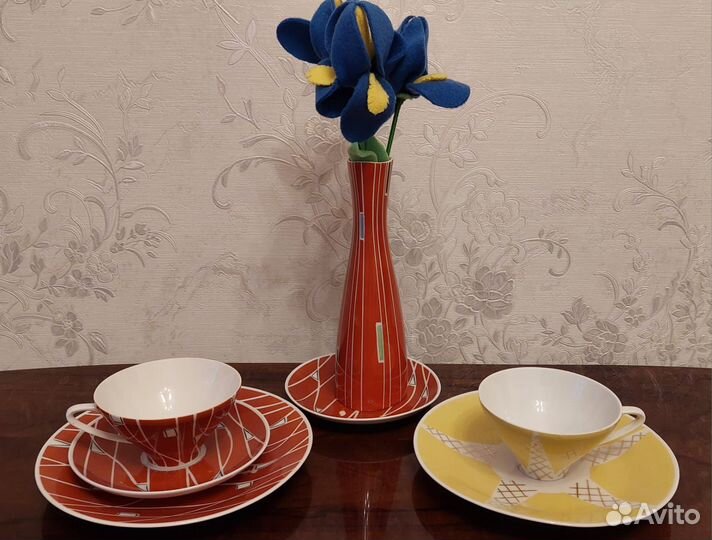 Вазочка фарфор Wallendorf 60 гг