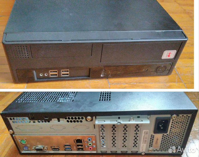 Microatx Intel G4600 240GB SSD 16GB RAM 500Hdd