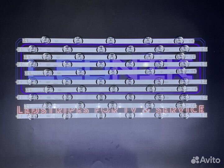 Новый комплект подсветки для тв LG 55LB DRT 3,0