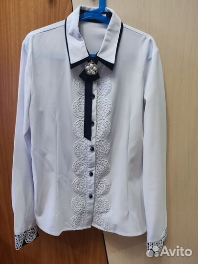 Блузка школьная р 158