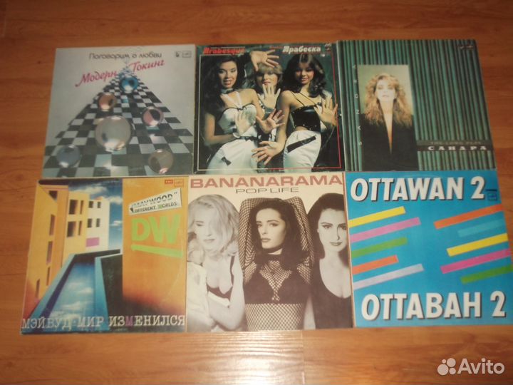 Диско, поп, евро-шансон на виниле