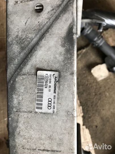 Интеркулер Ауди А4 Б7 2.0 TDI