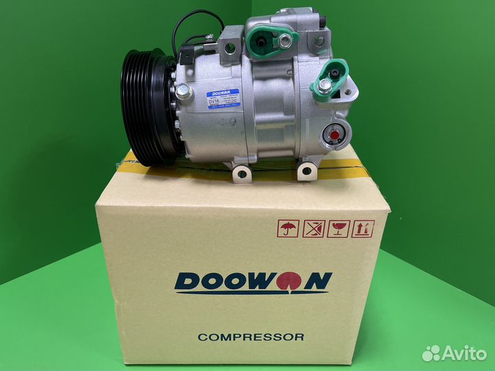 Компрессор кондиционера Киа Маджентис/Хендай Сонат