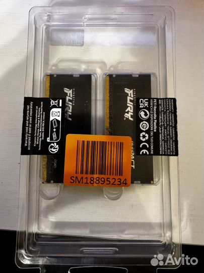 Sodimm ddr5 kingston fury 6400