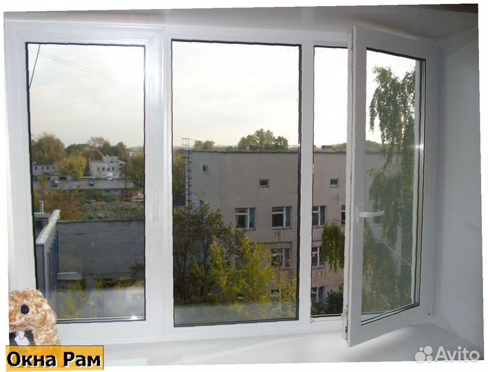 Пластиковые окна в деревянный дом