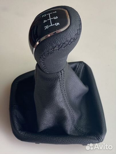 Рукоятка кпп с чехлом (кожа) на Гранту