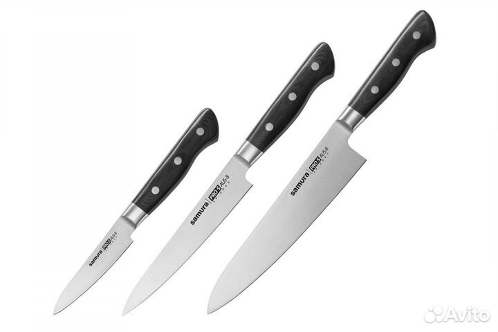 Набор из 3-х ножей Samura Pro-S SP-0220