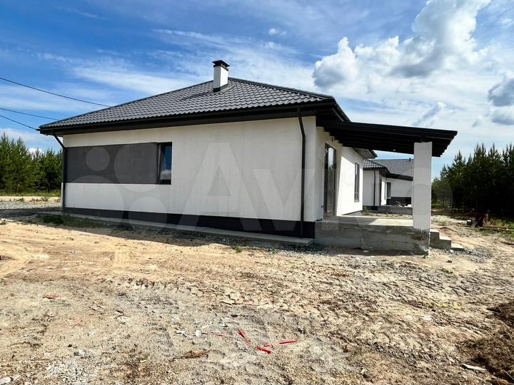 Коттедж 112 м² на участке 6,5 сот.