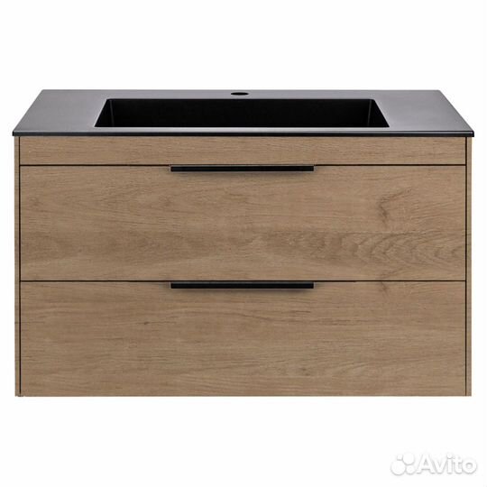 Тумба с раковиной Vincea Chiara 2D VMC-2C2800NO Бе