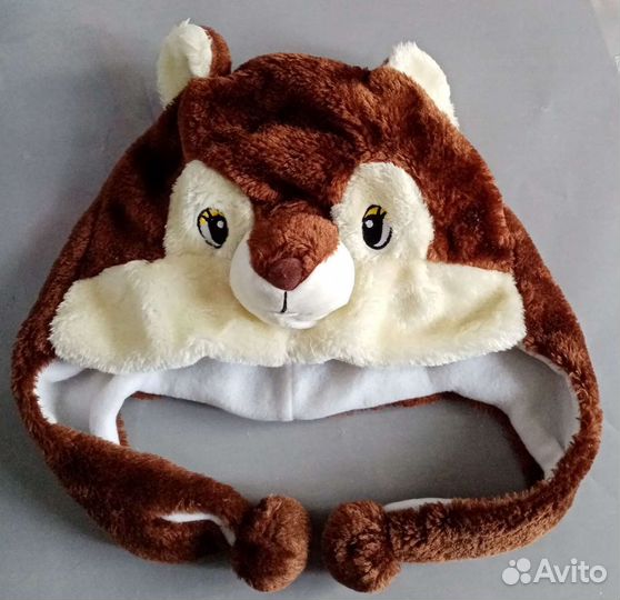 Шапка ушанка детская