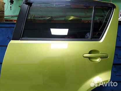 Стекло боковое Toyota Passo KGC10 заднее