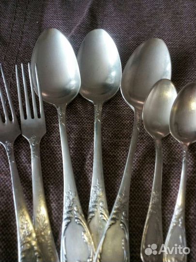 Мельхиоровые ложки СССР