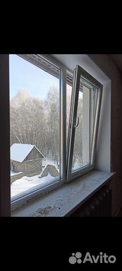 Пластиковое окно новое