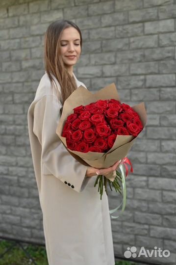 Букет красных роз с доставкой