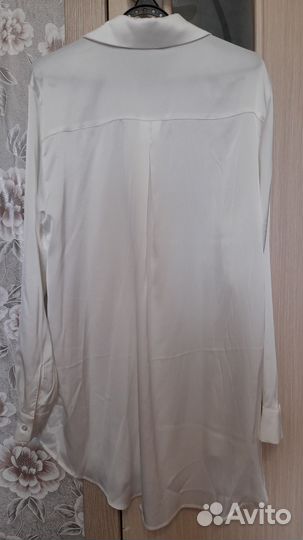Шелковая рубашка женская 48 50
