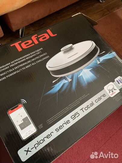 Робот пылесос tefal x95