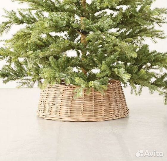 Корзина под елку декоративная