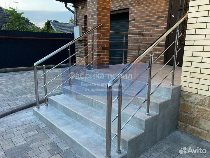 Перила, поручни, ограждения из нержавеющей стали