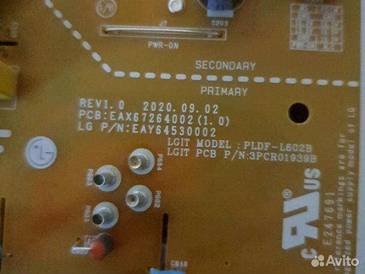 Блок питания LG43LM5772PLA