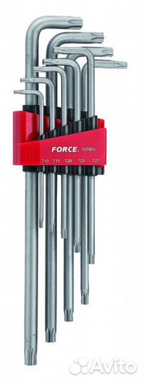 Набор торкс г-образн. экстрадлинных т10-т50, 9 пре