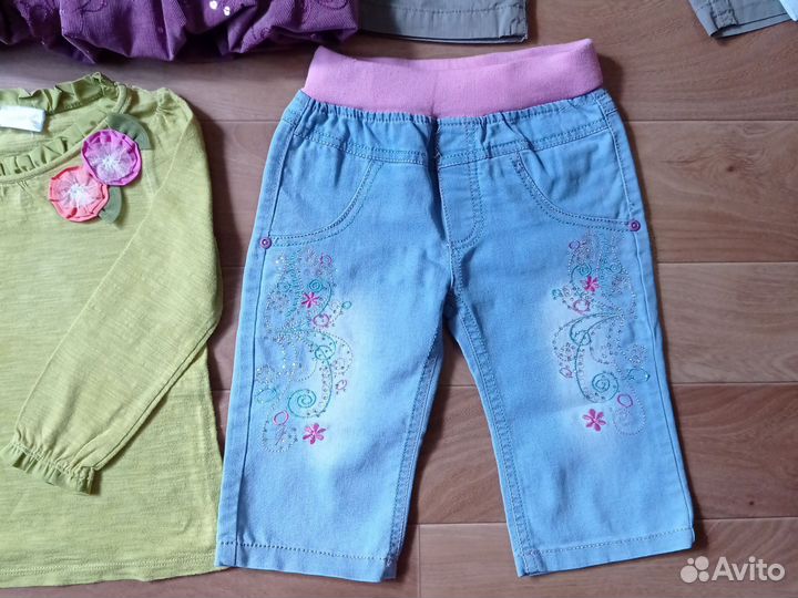 Пакет одежды на девочку 98 104