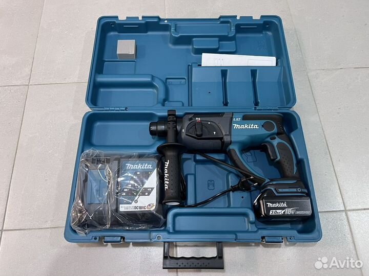 Аккумуляторный перфоратор makita dhr202rf