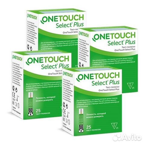 Тест полоски one touch select plus