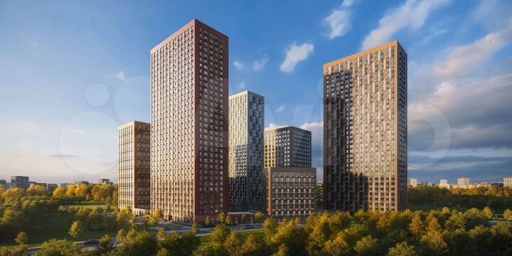 Квартира-студия, 20 м², 8/33 эт.