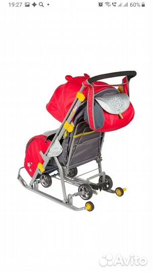 Коляска-трансформер Ника (сани)