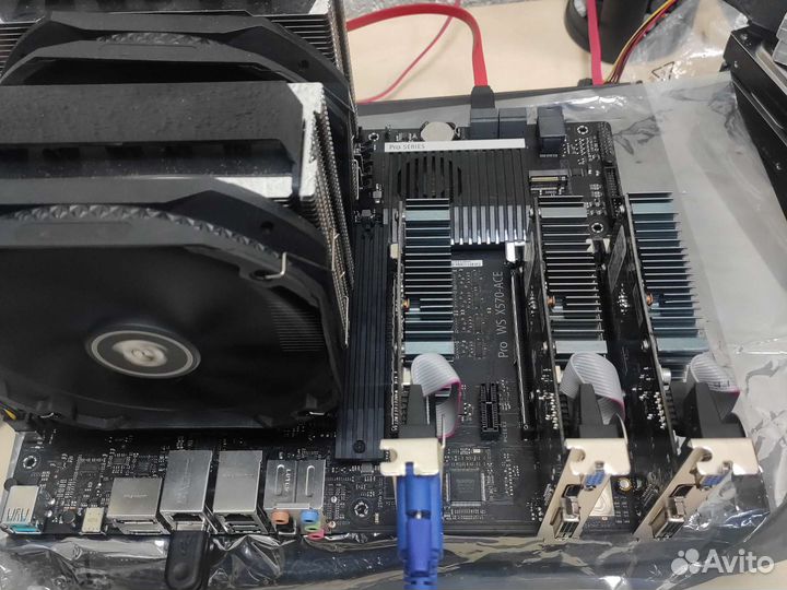 Мат плата Asus x570 ace