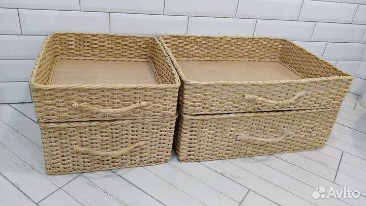 Корзина для хранения плетеная