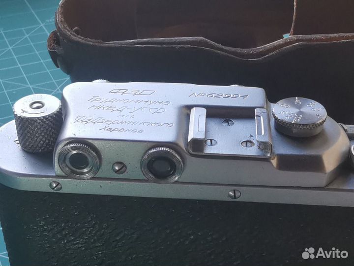 Фотоаппарат фэд, 1938 г