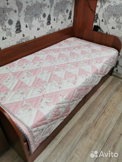 Лоскутное покрывало печворк