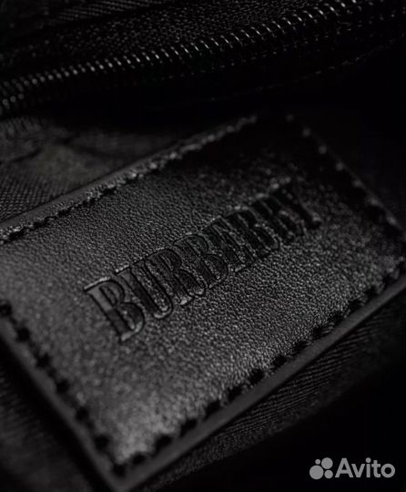 Сумка мужская натуральная кожа Burberry