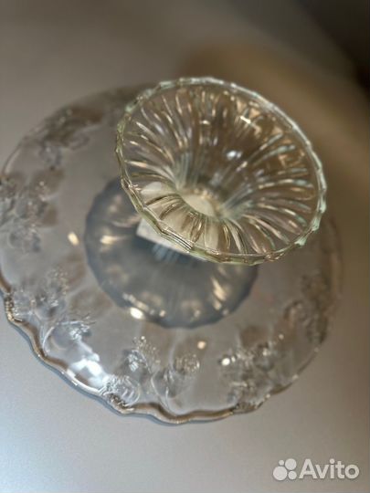 Ваза для фруктов на ножке Новая