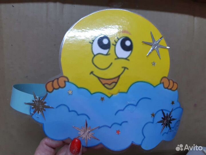 Маскарадная шапочка Совы, лягушки, колобок, козлик