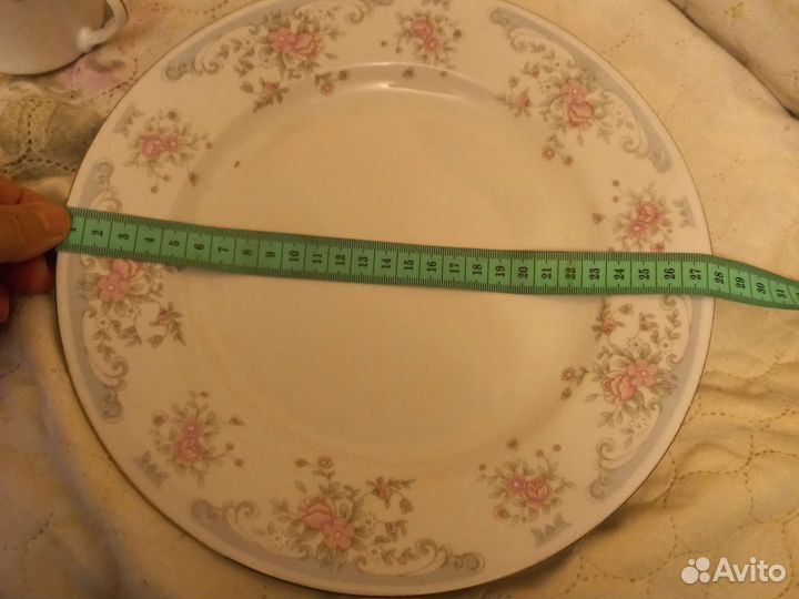 Посуда СССР Тарелка фарфоровая времен СССР