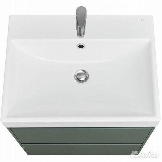 Тумба под рак. Ona 60 подвесн. 2 ящ. зел. мат. Ro