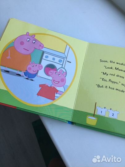 Английская детская книжка Peppa Pig